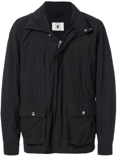 Shop Kired Short Buttoned Jacket In 14 Black