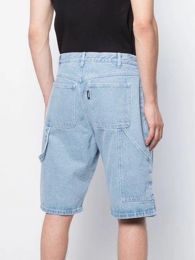 oversized denim shorts