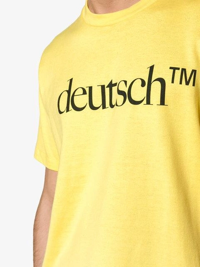 Shop Johnlawrencesullivan Deutsch T-shirt