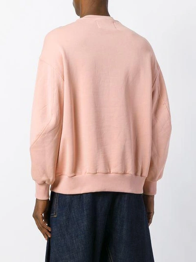 Shop Henrik Vibskov Appliqué Sweater - Pink