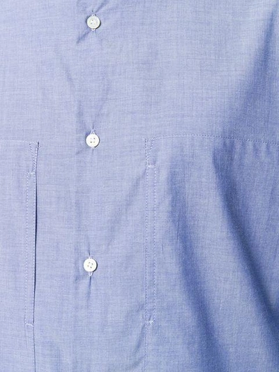 Shop E. Tautz Lineman Shirt In Blue
