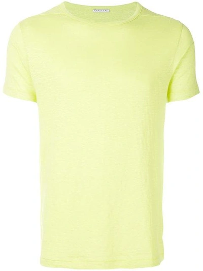 Shop Homecore Classic Fitted T In Yellow