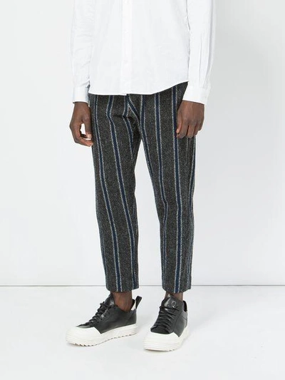 Shop Undercover Striped Trousers - Grey