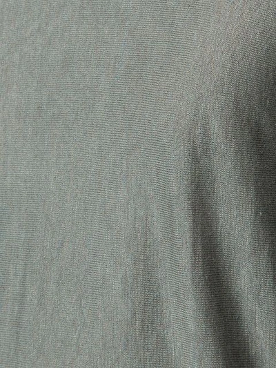 Shop Label Under Construction Classic Fitted Top In Grey