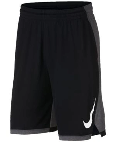 Shop Nike Men's Dry Basketball 11" Shorts In Black/white