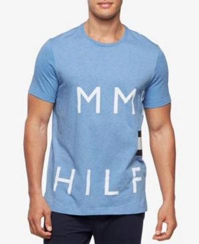 Shop Tommy Hilfiger Men's Modern Essentials Cotton T-shirt In True Blue