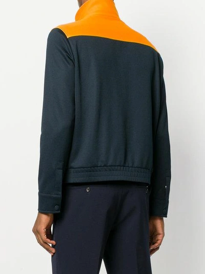 Valentino Lightweight Tracksuit Jacket In Blue