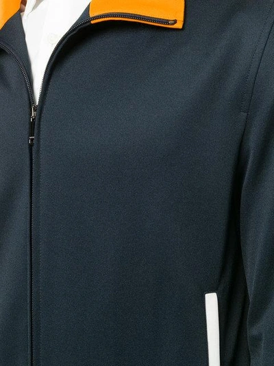 Valentino Lightweight Tracksuit Jacket In Blue