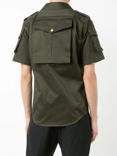 Shop Moncler Shortsleeved Shirt - Green