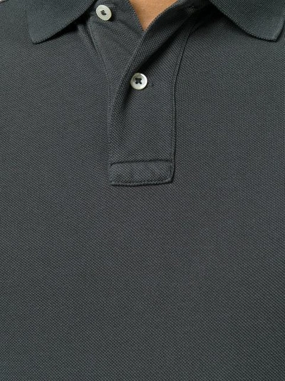 Shop Polo Ralph Lauren Classic Logo Polo Shirt - Grey