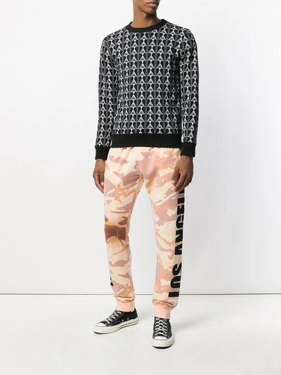 Faith Connexion Los Angeles Camouflage Joggers In Yellow