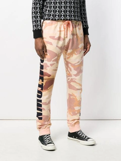 Faith Connexion Los Angeles Camouflage Joggers In Yellow