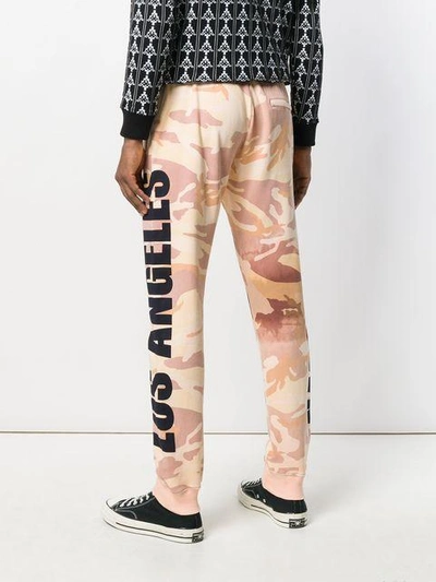 Shop Faith Connexion Los Angeles Camouflage Joggers In Yellow