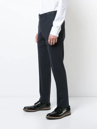 Shop Pt01 Tailored Trousers In Blue