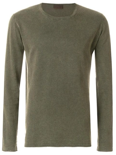 Shop Altea Round Neck Jumper - Green