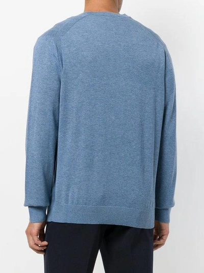 Shop Michael Kors Lightweight Sweatshirt In Blue