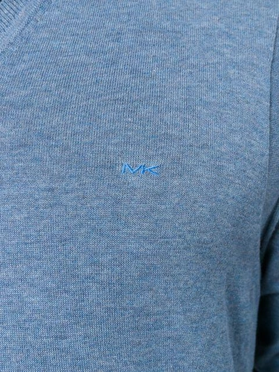 Shop Michael Kors Lightweight Sweatshirt In Blue