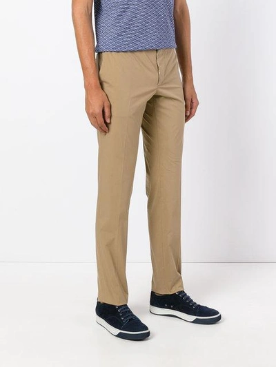 Shop Prada Classic Chino Trousers
