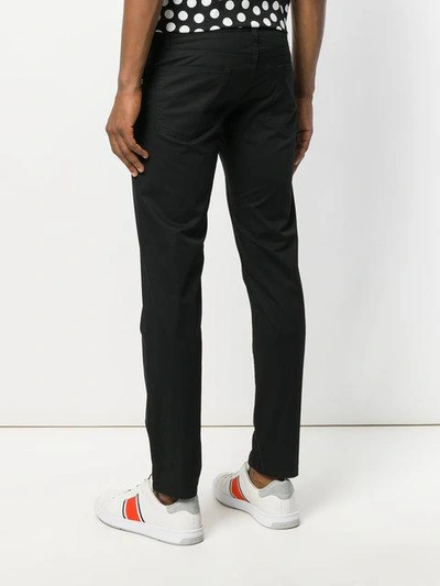 Shop Dolce & Gabbana Skinny Trousers In Black