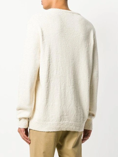 Shop Stella Mccartney Embroidered Sweater - Neutrals In Nude & Neutrals