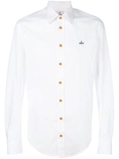 Shop Vivienne Westwood Classic Shirt In White