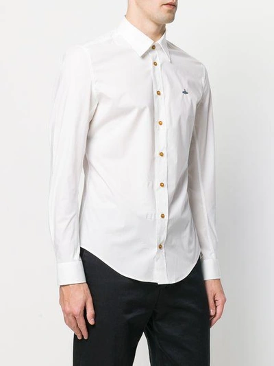 Shop Vivienne Westwood Classic Shirt In White