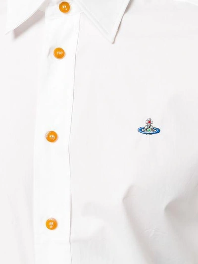 Shop Vivienne Westwood Classic Shirt In White
