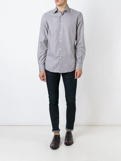 Shop Fashion Clinic Timeless 'oxford 70' Shirt In Multicolour