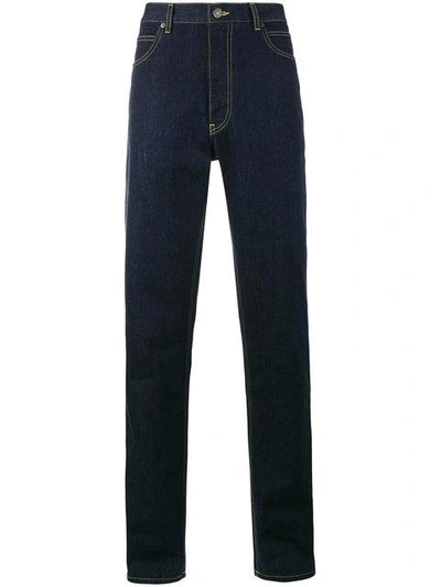 Shop Calvin Klein 205w39nyc Classic Fitted Jeans In Blue