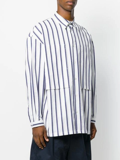 Shop E. Tautz Striped Lineman Shirt