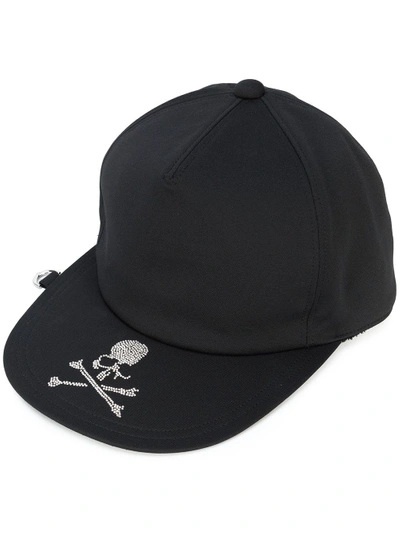 Shop Mastermind Japan Skull Cap  In Black