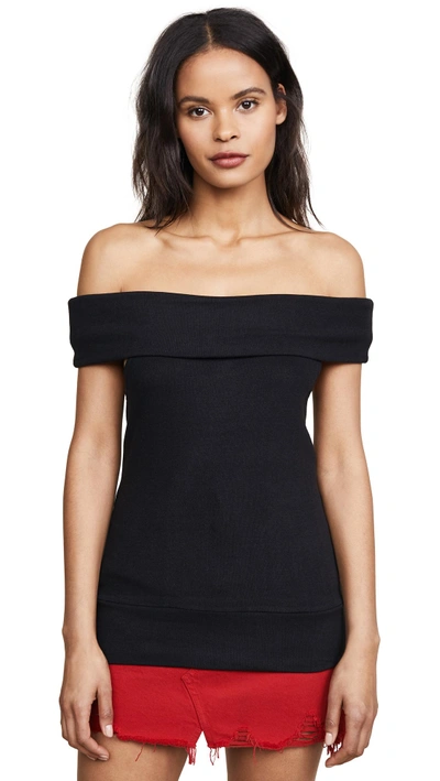 Shop Cupcakes And Cashmere Cathie Top In Black