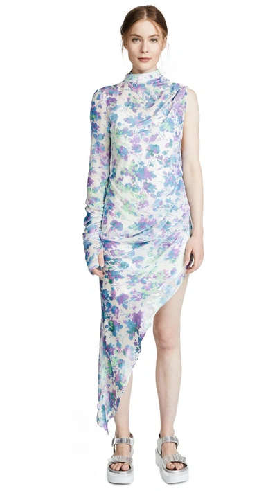 Shop Misbhv Floral Asymmetrical Dress