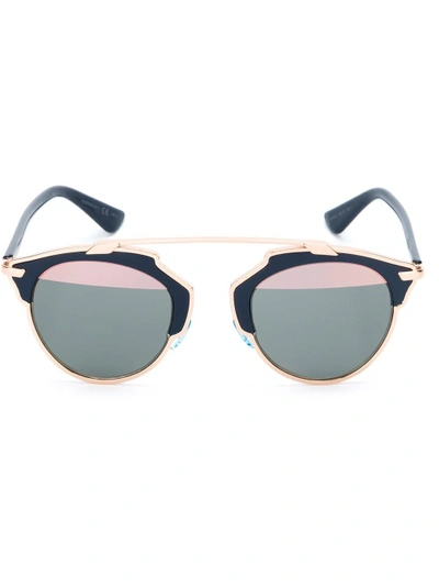 Shop Dior Eyewear 'so Real' Sonnenbrille - Blau In Blue