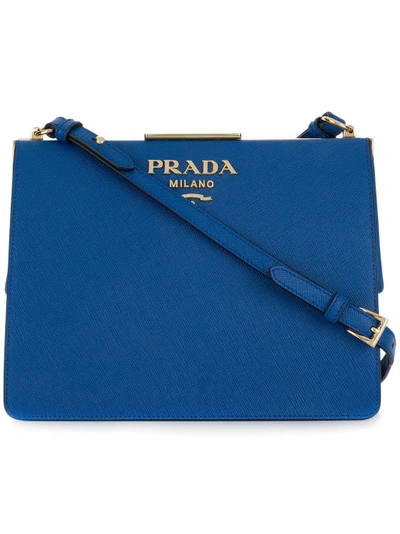 Shop Prada Frame Crossbody Bag