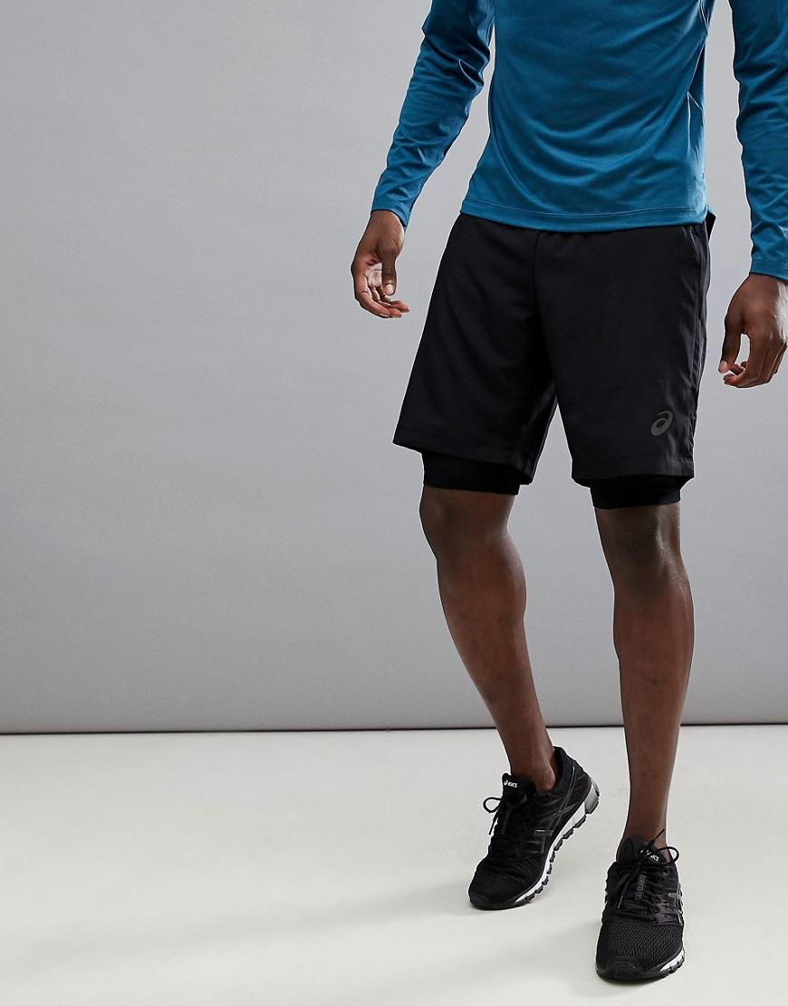 asics shorts 2 in 1