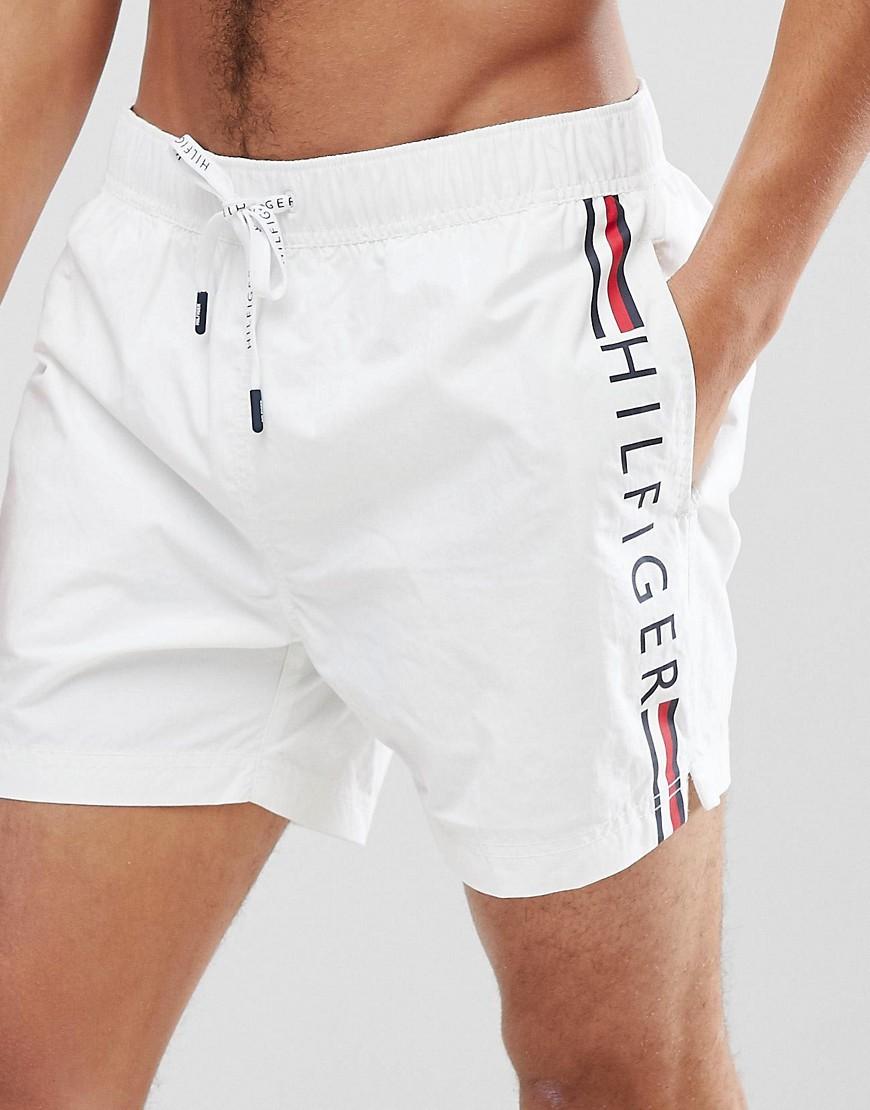 tommy hilfiger white swim shorts cheap 