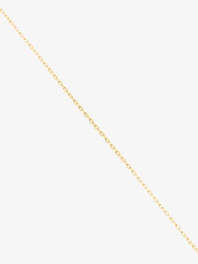 Shop Anni Lu 18k Gold Plated Silver Cross Chain 45 Necklace In Metallic