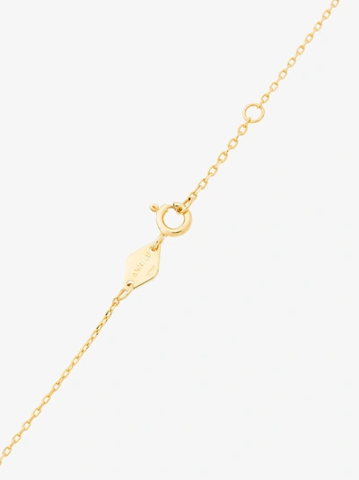 Shop Anni Lu 18k Gold Plated Silver Cross Chain 45 Necklace In Metallic