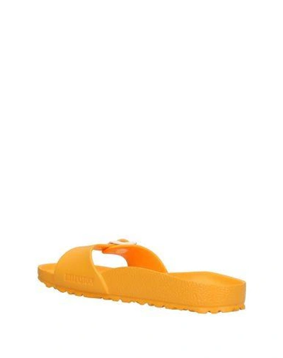 Shop Birkenstock Sandals In Apricot