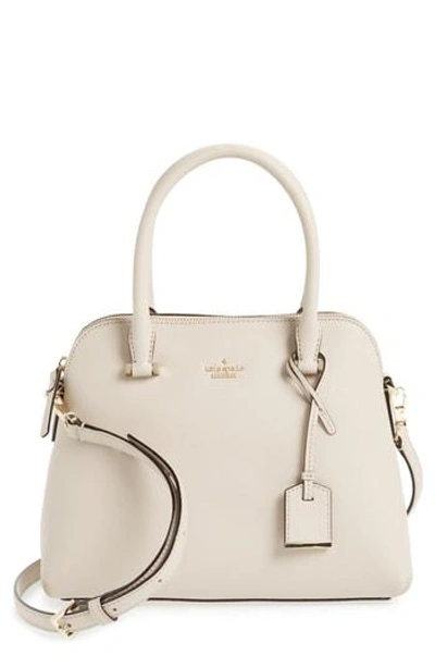 Shop Kate Spade Cameron Street Maise Leather Satchel - Pink In Tusk