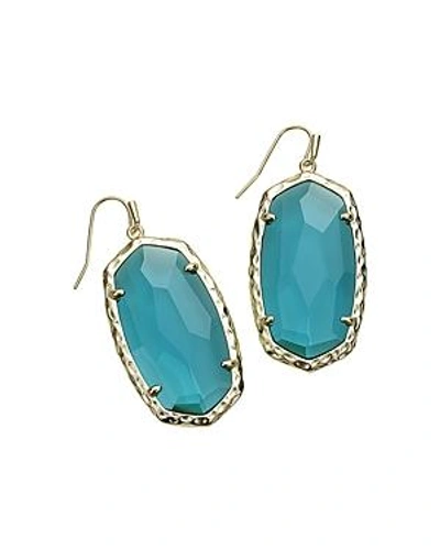 Shop Kendra Scott Ella Drop Earrings (special Value $37.50) In Gold/blue