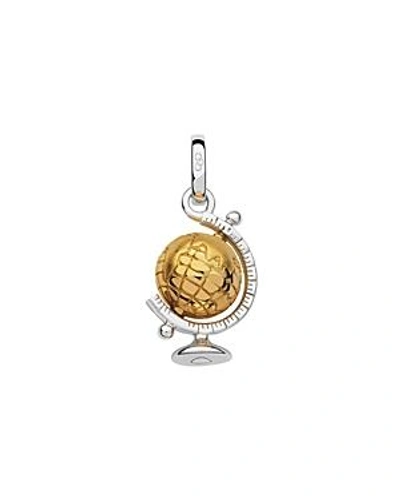 Shop Links Of London Globe Charm In Gold/silver