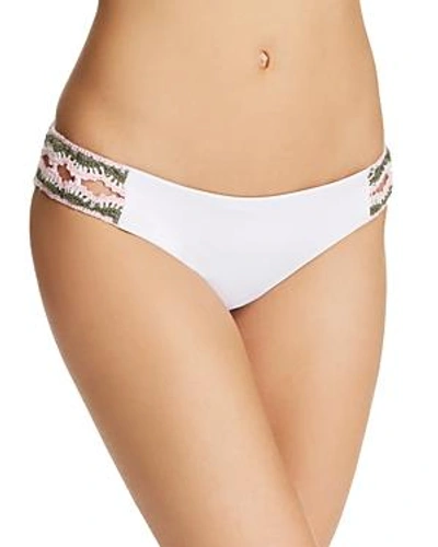 Shop Becca By Rebecca Virtue Medina Split Tab American Bikini Bottom In White