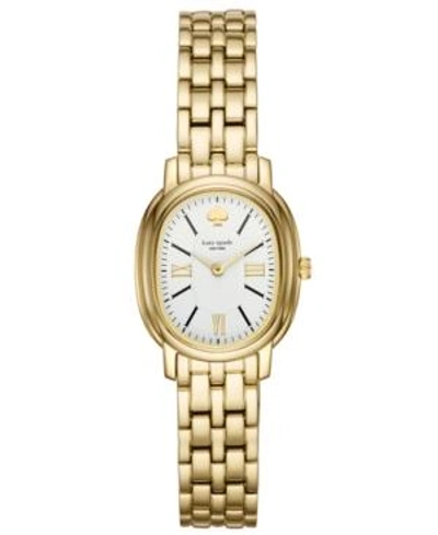 Shop Kate Spade New York Women's Staten Gold-tone Stainless Steel Bracelet Watch 25mm