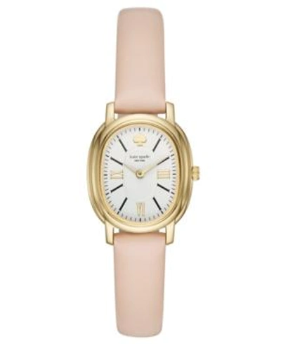 Shop Kate Spade New York Women's Staten Nude Leather Strap Watch 25mm