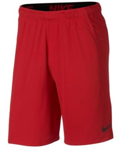 Shop Nike Men's Dry Training 9" Shorts In University Reed