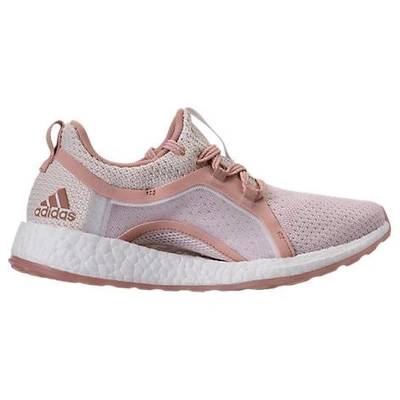 Shop Adidas Originals Women's Pureboost X Clima Running Shoes, Pink