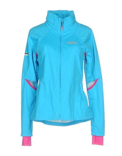 Shop Arena Jacket In Azure