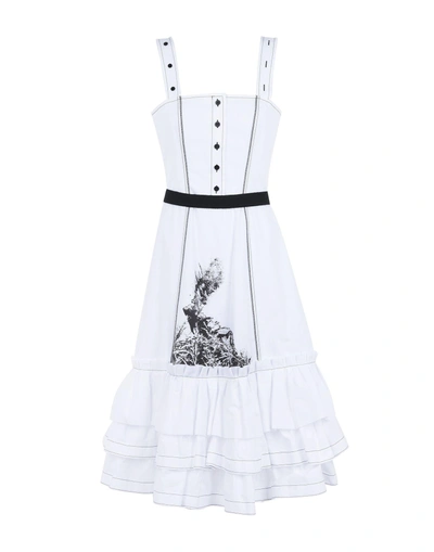 Shop I'm Isola Marras Midi Dresses In White